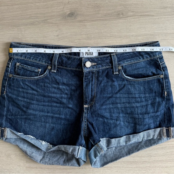 EUC Paige Denim Jean Shorts Jimmy Jimmy Size 28 - Picture 6 of 7